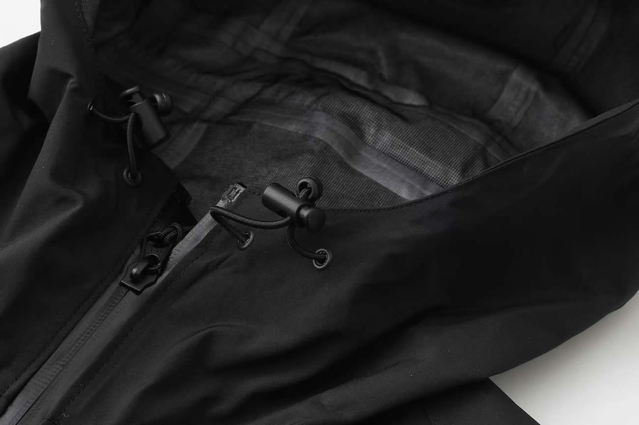 Supreme Vanson Leathers Gore Tex Shell Jacket Black Blue White Fw25 (6) - www.newkick.org